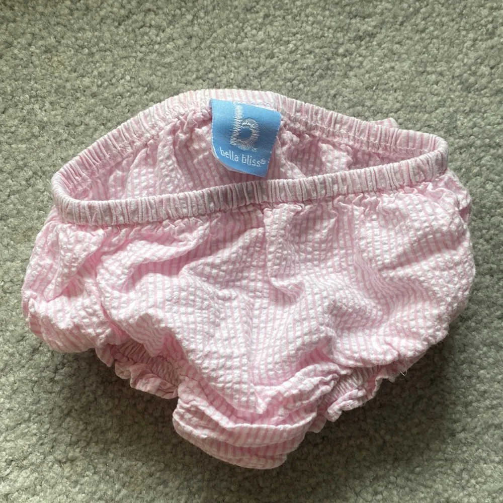 Bella Bliss bloomer bundle — size 24 months and 9 months